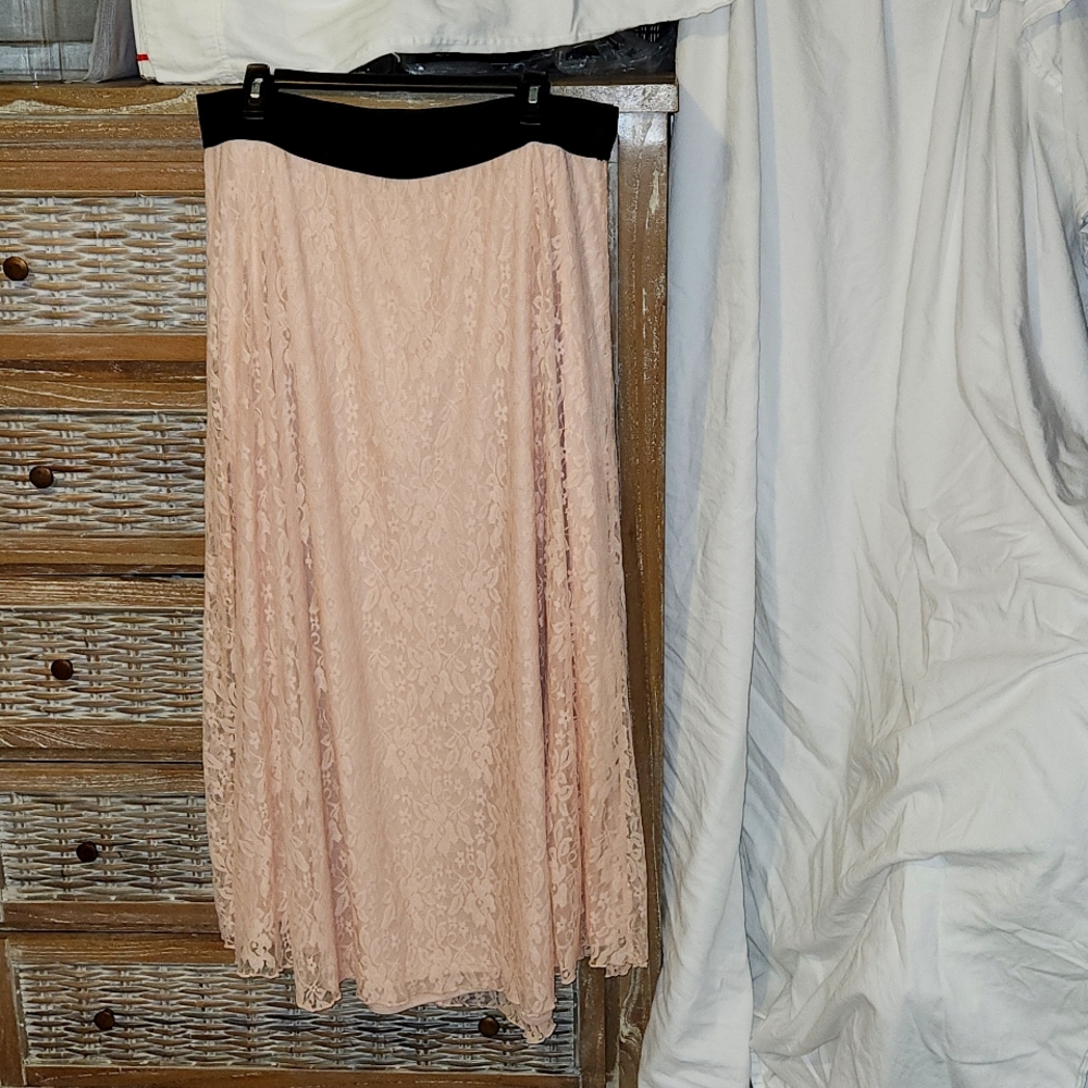 LuLaRoe Lucy Lace Skirt